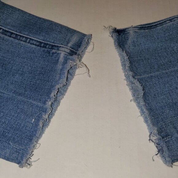 MOTHER Mid Rise Dazzler Ankle Fray Jeans in We The Animals - Picture 6 of 11